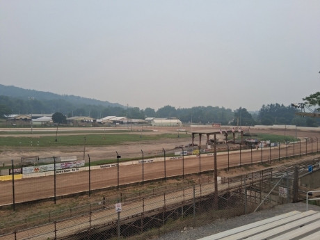 Bedford Speedway cancelled Friday because of air quality conditions. (facebook.com/bedfordspeedway)