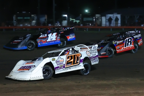 Tristan Chamberlain (20tc) and Trey Mills (14jr) earlier this year. (Josh James)