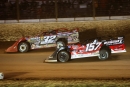 Bobby Pierce (32) earned $15,000 on Nov. 8 for his World of Outlaws World Finals victory at The Dirt Track at Charlotte in Concord, N.C. (Zach Yost)