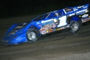 Josh Richards of Shinnston, W.Va., led the final 21 laps for a $20,775 victory on the World of Outaws Late Model Series at Mohawk International Raceway in Akwesasne, N.Y. (Jay Fish)