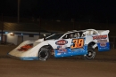Dylan Thornton led all 30 laps May 24 at Maquoketa (Iowa) Speedway for a $3,000 Malvern Bank East Super Late Model Series victory. (mikerueferphotos.photoreflect.com)