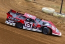 Mike Marlar gets rolling May 25 in his own chassis before his $5,000 Ultimate Heart of America Series victory at Mudlick Valley Raceway in Wallingford, Ky. (michaelboggsphotography.smugmug.com)