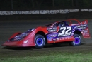 Bobby Pierce heads for a $25,000 MARS Championship Series victory May 31 at La Salle (Ill.) Speedway. (joshjamesartwork.com)