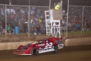 Drake Troutman of Hyndman, Pa., captured his first DIRTcar Summer Nationals victory June 12 at Peoria (Ill.) Speedway. (brendonbauman.com)