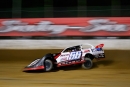 Eli Ross races to a $6,600 Ross Foundation Sooner Late Model Series victory in June 28&#039;s Hayden Ross Memorial at Thunderbird Speedway in Muskogee, Okla. (Kelten Weaver)