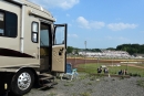 There&#039;s nothing like trackside parking for Saturday&#039;s $100,000-to-win USA Nationals at Cedar Lake Speedway in New Richmond, Wis. (photosbyboyd.smugmug.com)