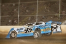 Kyle Hardy heads for a $4,000 Lee Stultz Memorial victory Aug. 16 at Winchester (Va.) Speedway. (Clifford Dove)