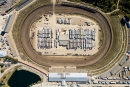 An overhead view of Eldora Speedway on Saturday afternoon ahead of the 55th World 100. (Zach Yost)