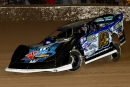 Ryan Gustin earned $50,000 on Oct. 11 at Boothill Speedway in Greenwood, La., on the World of Outlaws Real American Beer Late Model Series. (scottscustomart.com)