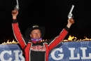 Ethan Dotson of Bakersfield, Calif., won Jan. 14's third round of the Rio Grande Waste Services Wild West Shootout. (mikerueferphotos.photoreflect.com)
