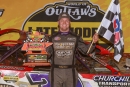World of Outlaws Late Model Series points leader Bobby Pierce earned $20,000 in March 14's event at Smoky Mountain Speedway in Maryville, Tenn. (wellsracingphotos.com)