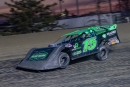 Hometown driver Ryan Mikkelson heads for his first Structural Buildings WISSOTA Challenge Series victory May 16 at Viking Speedway in Alexandria, Minn. (highsideraceshots.com)