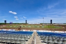 The sun is out and shining for Sunday's rain-postponed 34th annual Show-Me 100, featuring a 100-lap, $75,000-to-win finale for Lucas Oil Late Model Dirt Series competitors at Lucas Oil Speedway in Wheatland, Mo. (heathlawsonphotos.com)