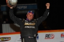 Chris Simpson led all 30 laps June 16 at West Liberty (Iowa) Raceway for his fifth career DIRTcar Summer Nationals victory. (mikerueferphotos.photoreflect.com)