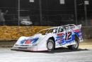 Ashton Winger heads for a dominating $15,000 Hunt the Front Super Dirt Series victory June 27 at Senoia (Ga.) Raceway. (Kevin Ritchie)