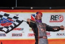 Series points leader Tanner English won his third DIRTcar Summer Nationals victory July 6 at Kankakee County Speedway in Kankakee, Ill. (mikerueferphotos.photoreflect.com)