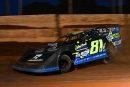 Jadon Frame was among Hunt the Front Super Dirt Series heat winners Saturday at Cherokee Speedway in Gaffney, S.C. (Ritchie Photography)