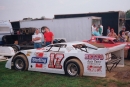Greg Williams of Haubstadt, Ind., was among entrants in the 1995 Jackson 100 at Brownstown (Ind.) Speedway. (rickschwalliephotos.com)