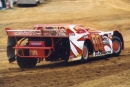Hometown driver Bo Feathers raced to victory at Winchester (Va.) Speedway on April 10, 2004. (Clifford Dove)