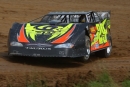 Darrell Lanigan heads to victory on May 18, 2003, in Northern Allstars action at Bluegrass Speedway in Bardstown, Ky. (DirtonDirt.com)