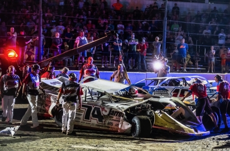 Deer Creek pileup