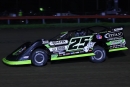 Jason Feger led all but four laps July 18 at Farmer City (Ill.) Raceway for his third MARS Championship Series victory of the season. (joshjamesartwork.com)