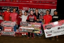 A look at Fairbury (Ill.) Speedway before Wednesday&#039;s tour event with FloRacing Night in America presented by Kubota. (joshjamesartwork.com)