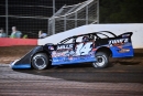 Trey Mills swept July 26&#039;s Alfred Gurley Memorial twin features on the Southern Thunder Super Dirt Series. (Zackary Washington/Simple Moments Photography)