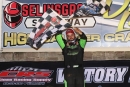 Mason Zeigler earned $7,500 on Aug. 1 at Selinsgrove (Pa.) Speedway for his last-lap victory in Jay&#039;s Automotive United Late Model Series action. (Barry Lenhart)