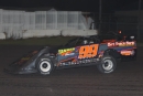 Jesse Sobbing led all but two laps Aug. 23 at Adams County Speedway in Corning, iowa for a $4,000 Ray Houck Memorial victory on the Malvern Bank circuits. (mikerueferphotos.photoreflect.com)