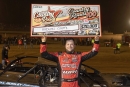 Hudson O&#039;Neal pocketed $20,000 for Aug. 31&#039;s Country Roads victory at Tyler County Speedway in Middlebourne, W.Va. (Zach Yost)