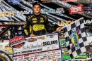 Ricky Thornton Jr. collected $50,000 for Sept. 27&#039;s Jackson 100 victory at Brownstown (Ind.) Speedway on the Lucas Oil Late Model Dirt Series. (heathlawsonphotos.com)